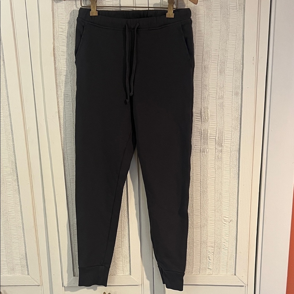 New without tags Frank and Eileen charcoal grey cotton Jogger Pants size S